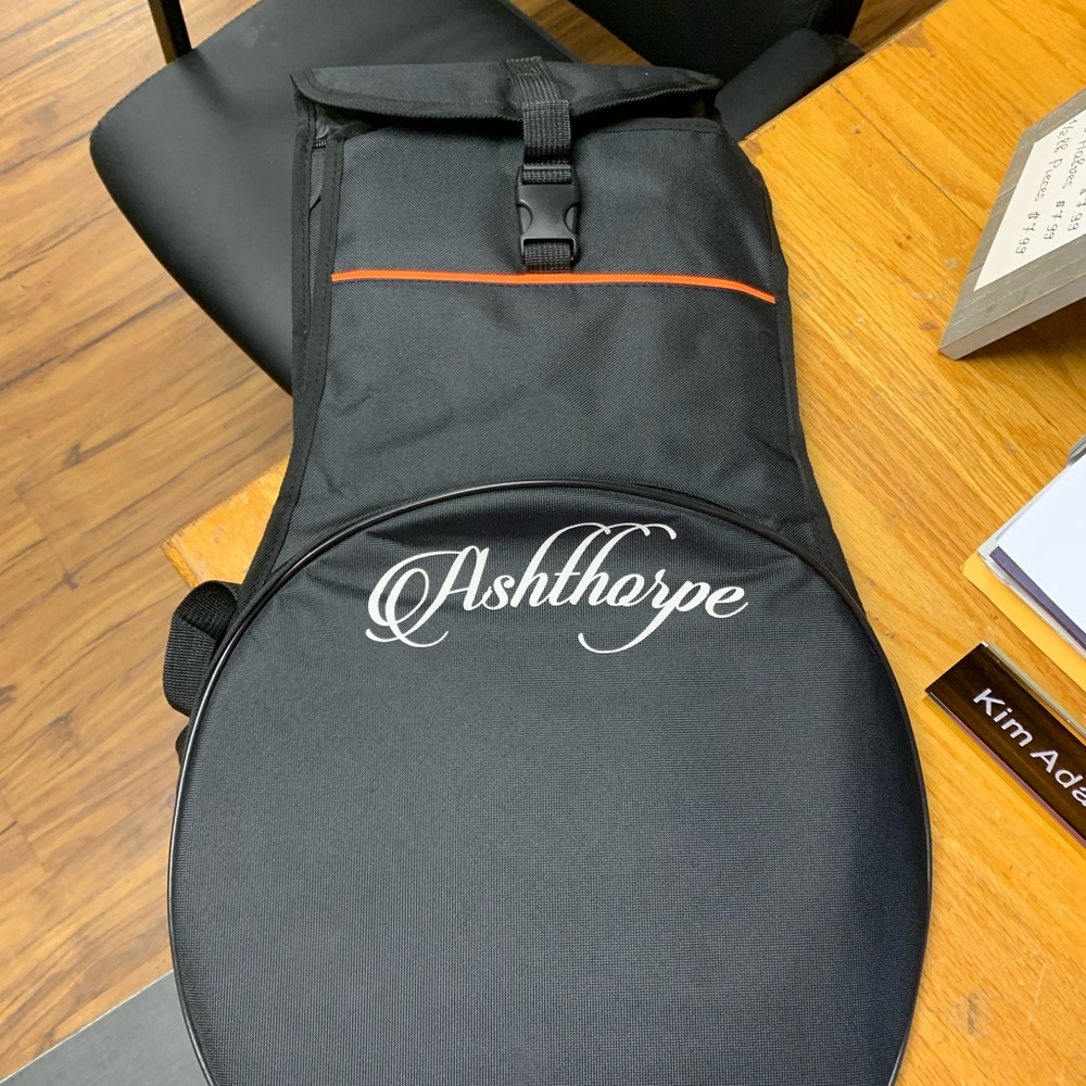 Black and Orange Backpack